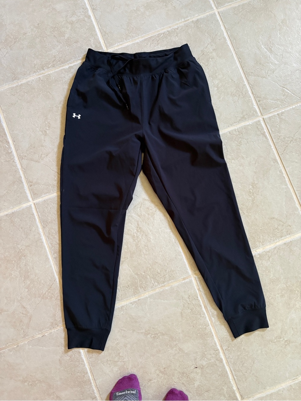 Under Armour Black Performance Jogger Pants
Worn once around the house